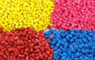 resinas termoplasticas coloridas